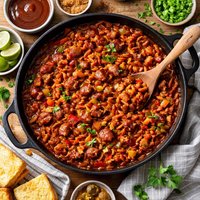 Dinosaur Bbq Style Baked Beans