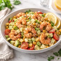 Ditalini Pasta Shrimp Salad