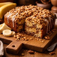 Divine Banana Coffee Cake