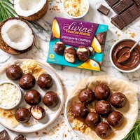 Divine Chocolate Coated Coconut Truffles