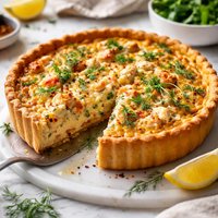 Divine Crab Quiche