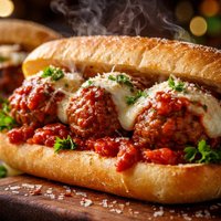 Divine Meatball Sandwiches