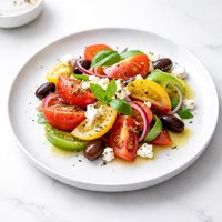 Domatosalta Choritiki Greek Tomato Salad