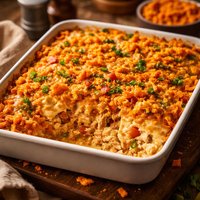 Dorito Rotel Chicken Casserole