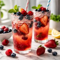 Double Berry Super Sodas