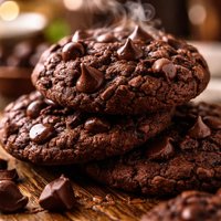 Double Chocolate Chip Breakfast Cookies
