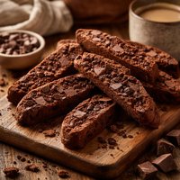 Double Chocolate Chunk Biscotti
