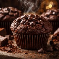 Double Chocolate Delight Muffins