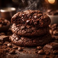 Double Chocolate Espresso Cookies