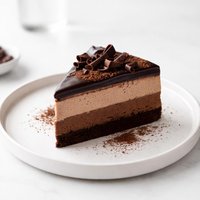 Double Chocolate Mousse Cake