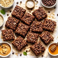 Double Chocolate Oatmeal Bars