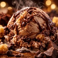 Double Chocolate Ooey Gooey Butter Cake Ice Cream Paula Deen