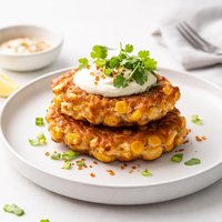 Double Corn Fritters