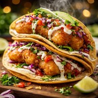 Double Decker Fish Tacos