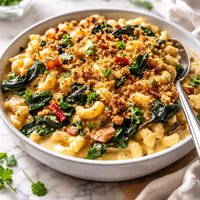 Double Dutch Mac Cheese with Chard