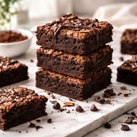 Double Fudge Whole Wheat Brownies