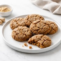 Double Ginger Crinkle Cookies