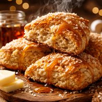 Double Maple Syrup Scones