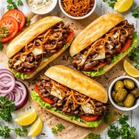 Double Onion Beef Sandwiches