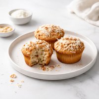 Double or Triple Coconut Muffins