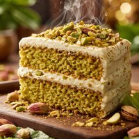 Double Pistachio Cake