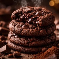 Double Rich Chocolate Cookies