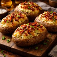 Double Stuffed Potatoes