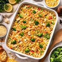 Down on the Farm Chicken Casserole