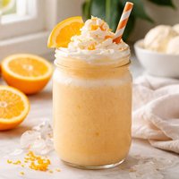 Dreamsicle Drink Mix in a Pint Jar