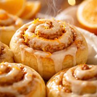 Dreamy Decadent Orange Rolls