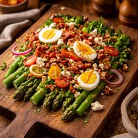 Dressed Asparagus Salad