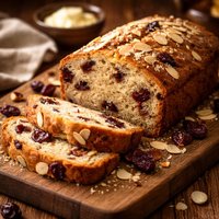 Dried Cherry Almond Bread