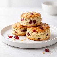 Dried Cranberry Biscuits