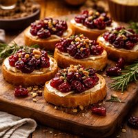 Dried Cranberry Chutney Appetizers