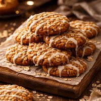 Drizzled Oatmeal Cookies