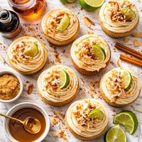 Drunken Butter Rum Cupcakes