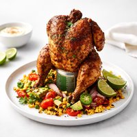 Drunken Chicken Tex Mex Style Beer Can