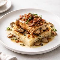 Drunken French Country Chicken Au Gratin
