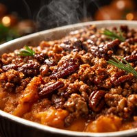 Drunken Sweet Potato Casserole