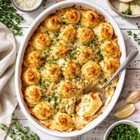 Duchess Potatoes Au Gratin