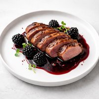 Duck with Blackberry Sauce