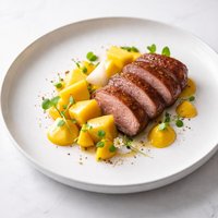 Duck with Mango