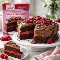Duncan Hines Divine Chocolate Raspberry Sour Cream Cake