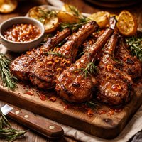 Dundee Marmalade Lamb Chops