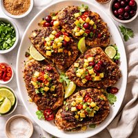 Dusty Candy Pork Chops