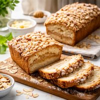 Dutch Almond Crumb Loaves
