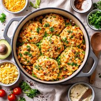 Dutch Oven Breakfast Biscuits