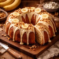 E Z Banana Creme Bundt Cake