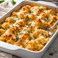 E Z Cheesy Cauliflower Bake