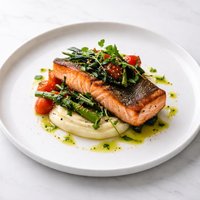 Earth Sea and Fire Salmon